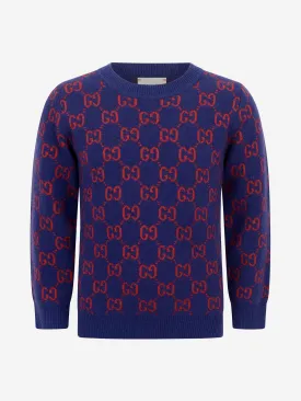 Gucci Boys Wool GG Jumper