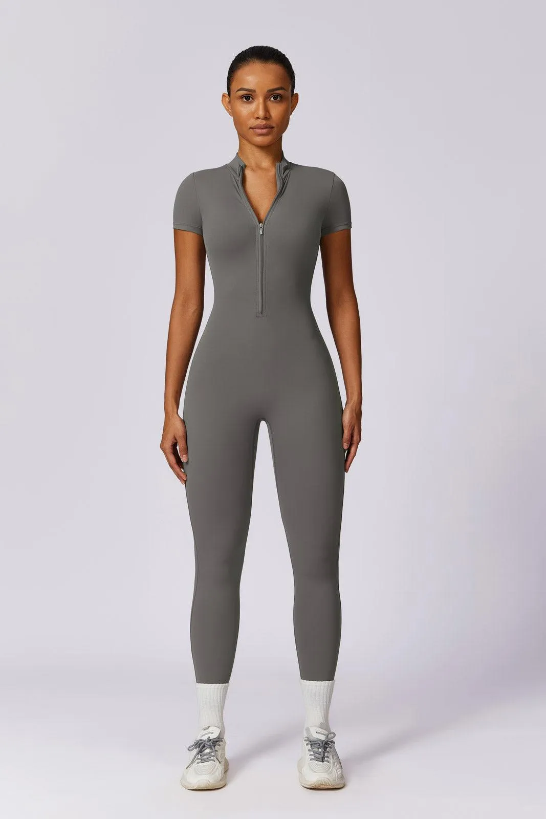 Hailey Jumpsuit - Gray