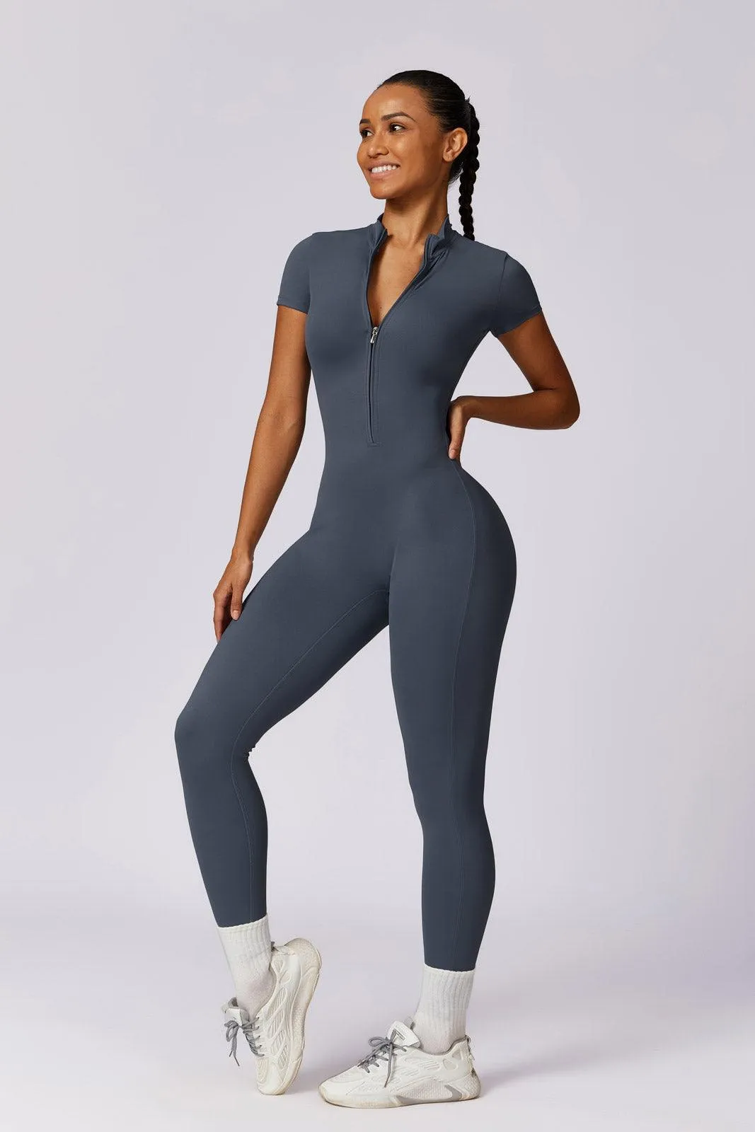 Hailey Jumpsuit - Gray