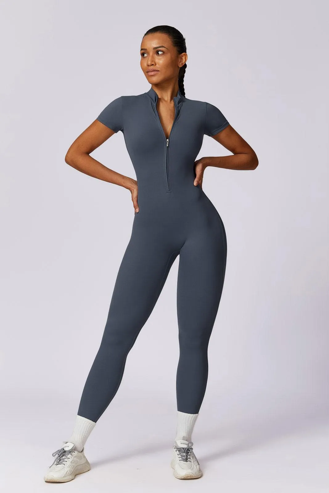 Hailey Jumpsuit - Gray