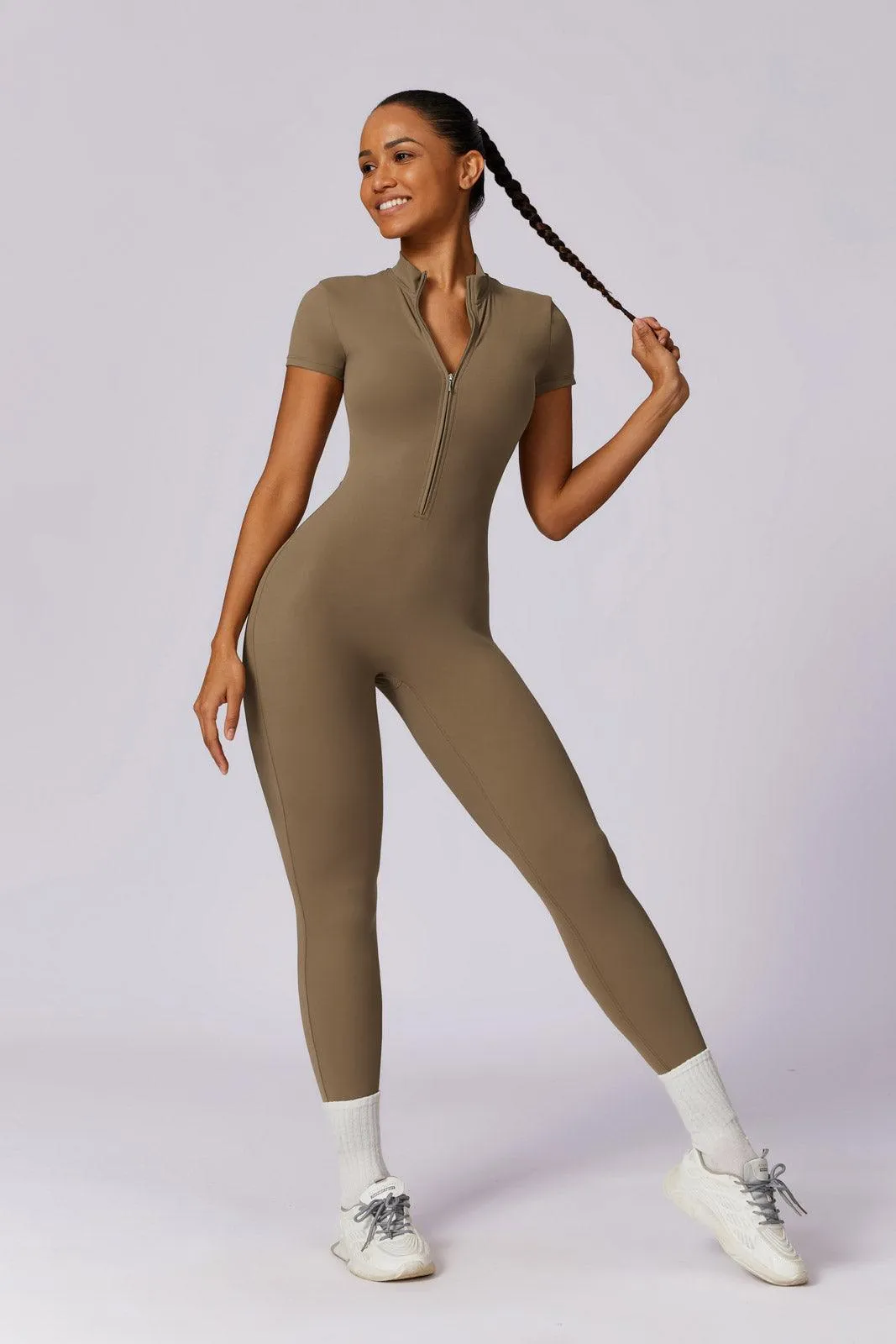 Hailey Jumpsuit - Gray