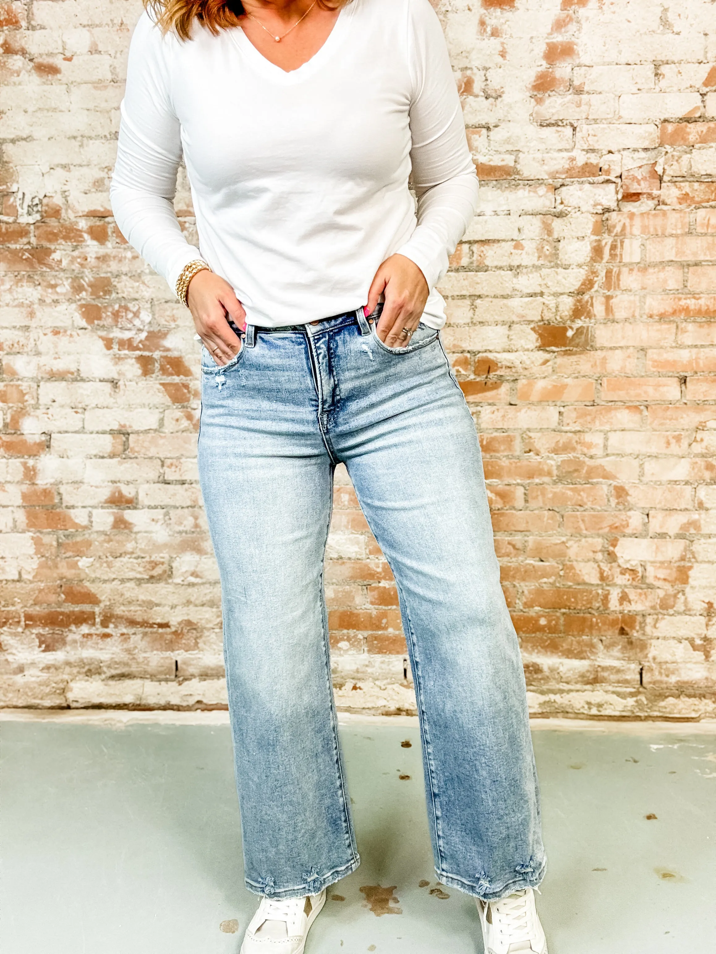 Hannigan High Rise Crop Jeans