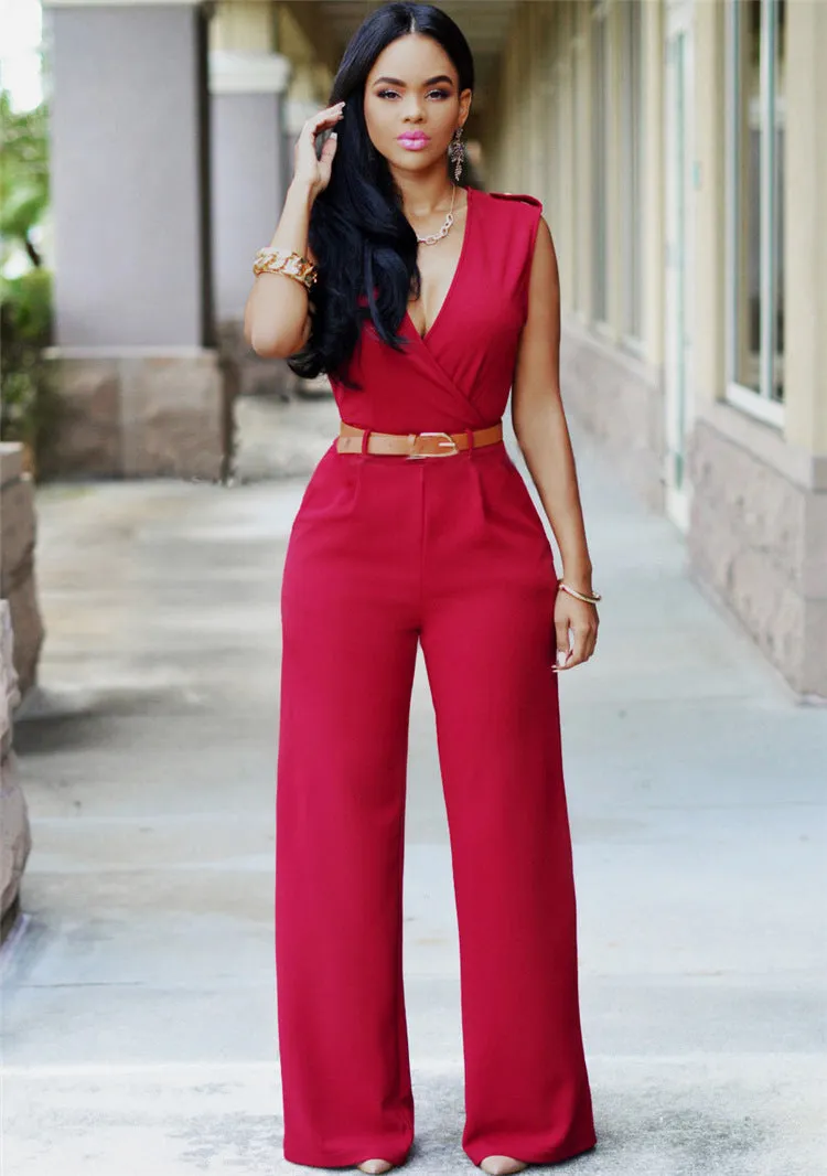 High Waist Jumpsuit