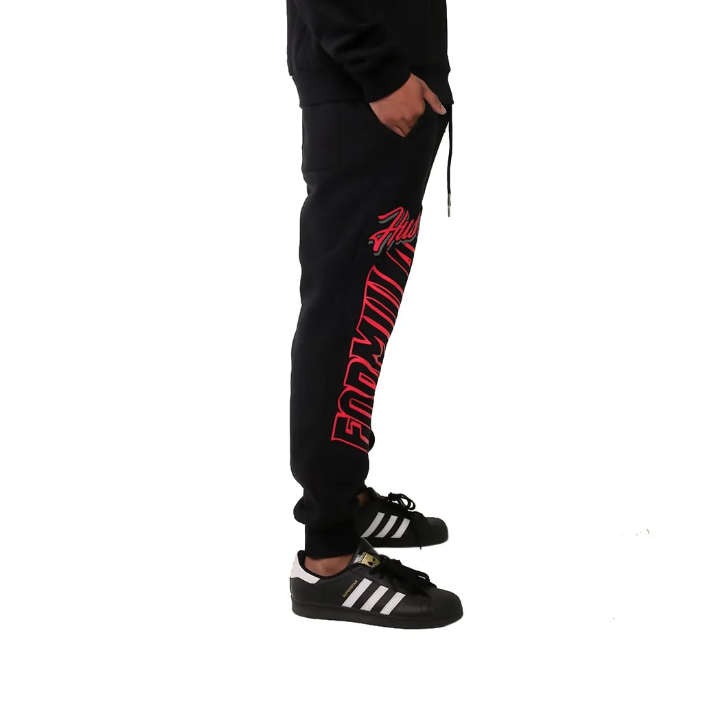 Hustle Formula Black Premium Mens’ Sweatpant