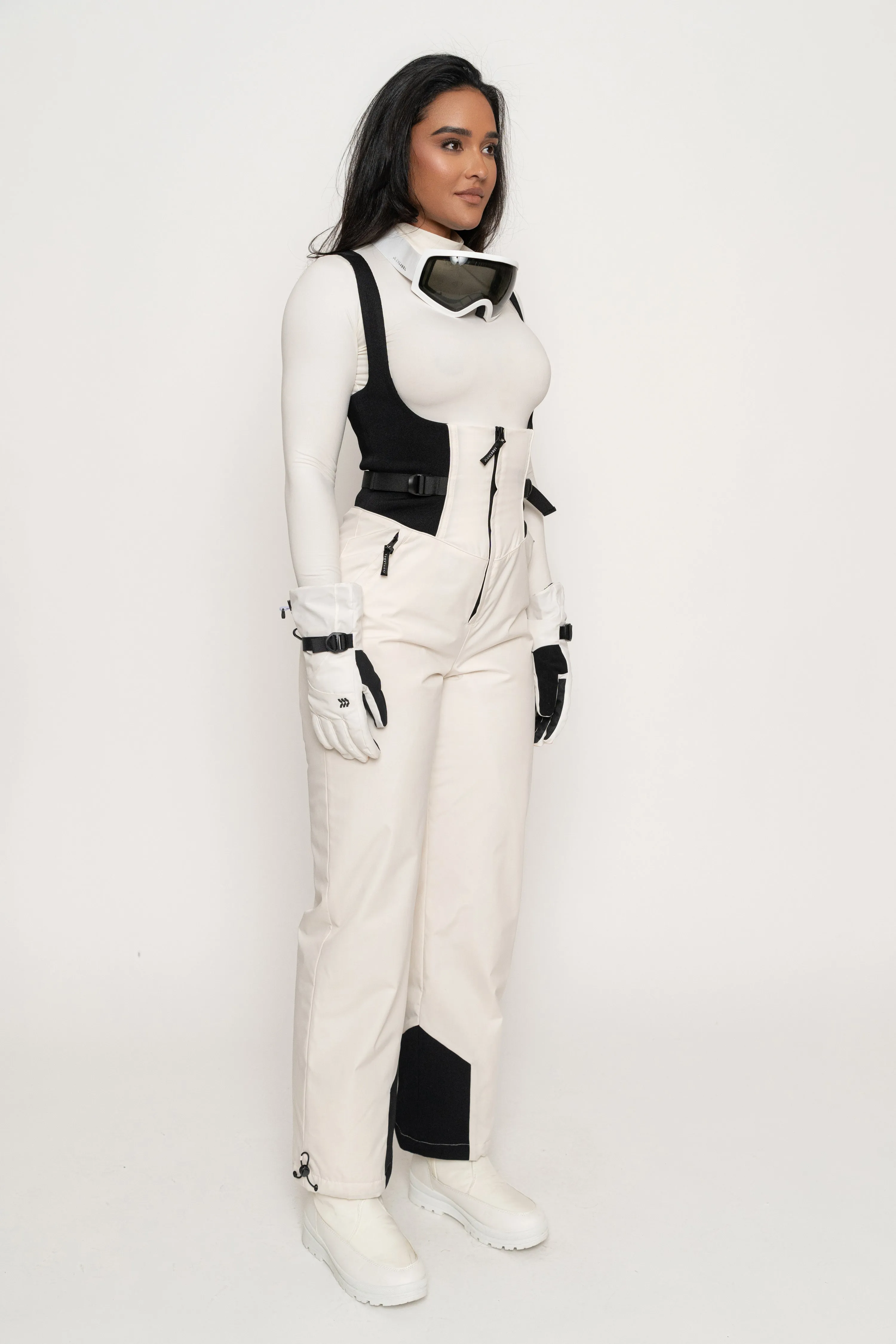 Ivory/Black Highland Jumpsuit