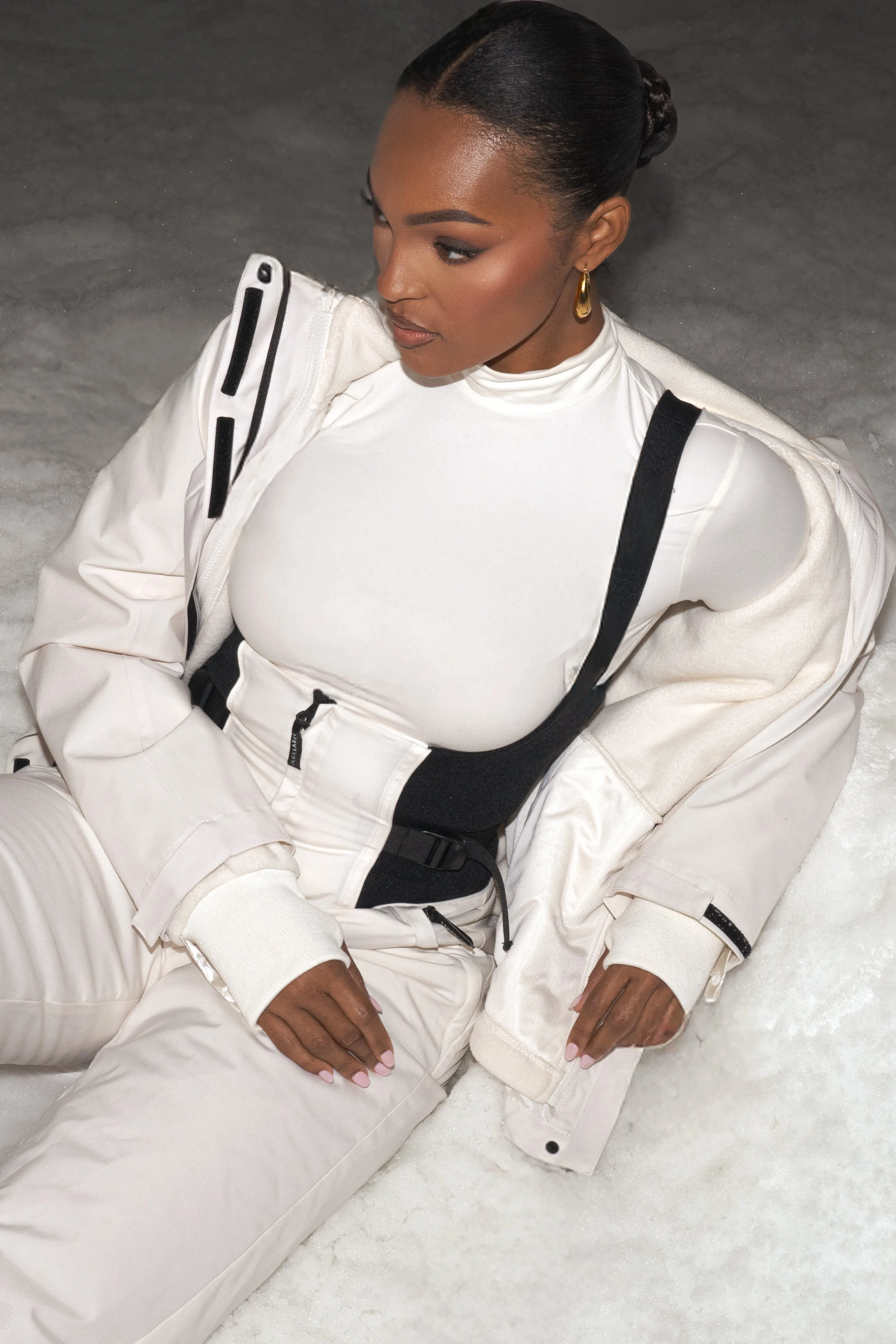 Ivory/Black Highland Jumpsuit