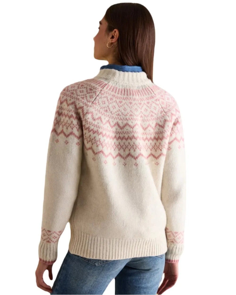 Joules Charlotte Crew Neck Fair Isle Jumper