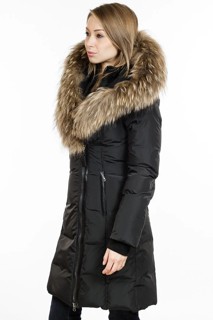 Kay Fur Trimmed Down Coat