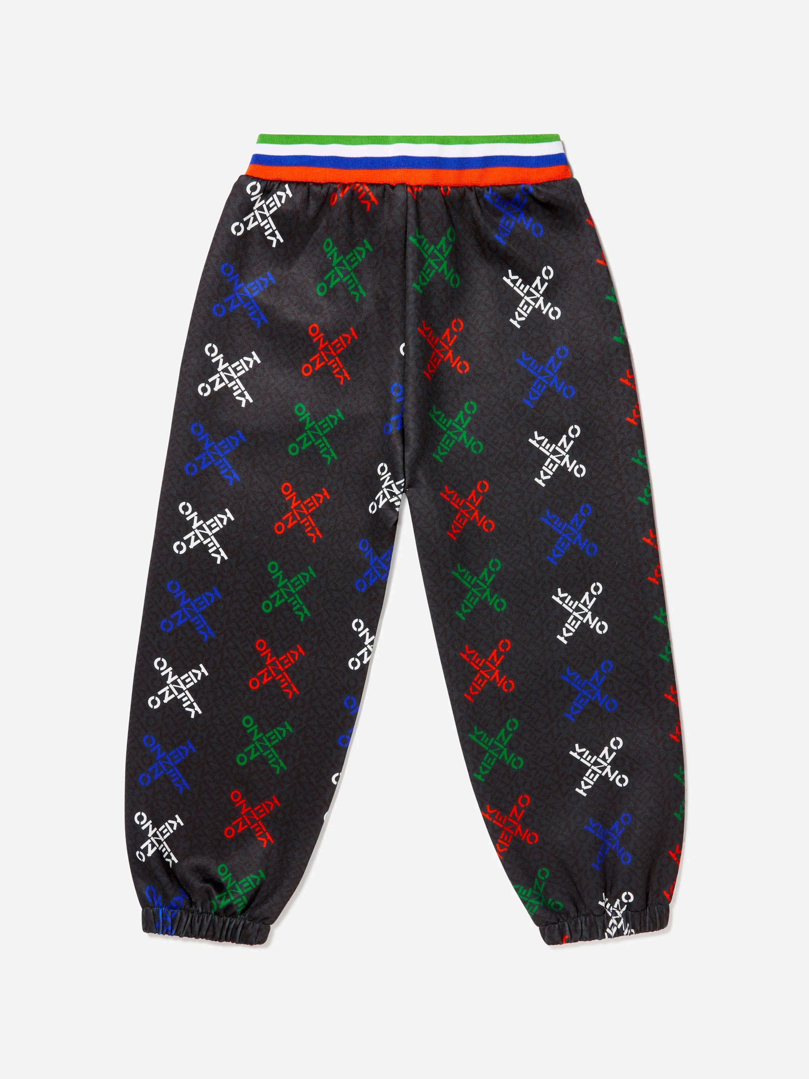 KENZO Boys Cross Logo Joggers