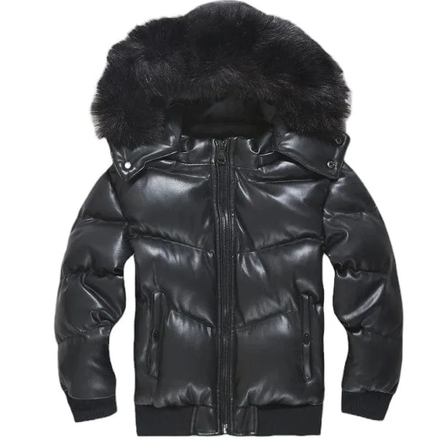 Kids Thriller Puffer Jacket (Black) - 91636KBLK