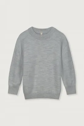 Knitted Jumper | Grey Melange