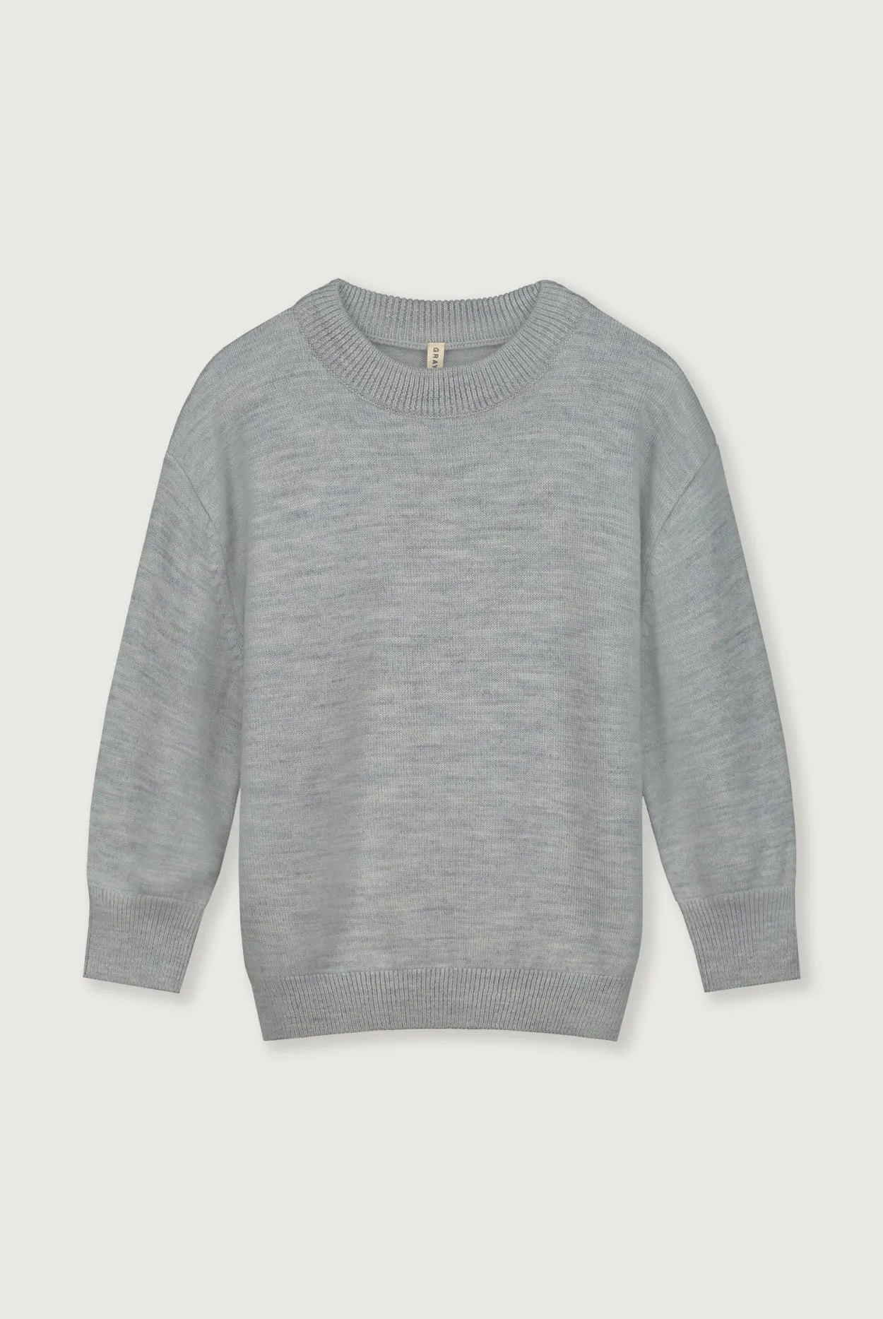 Knitted Jumper | Grey Melange