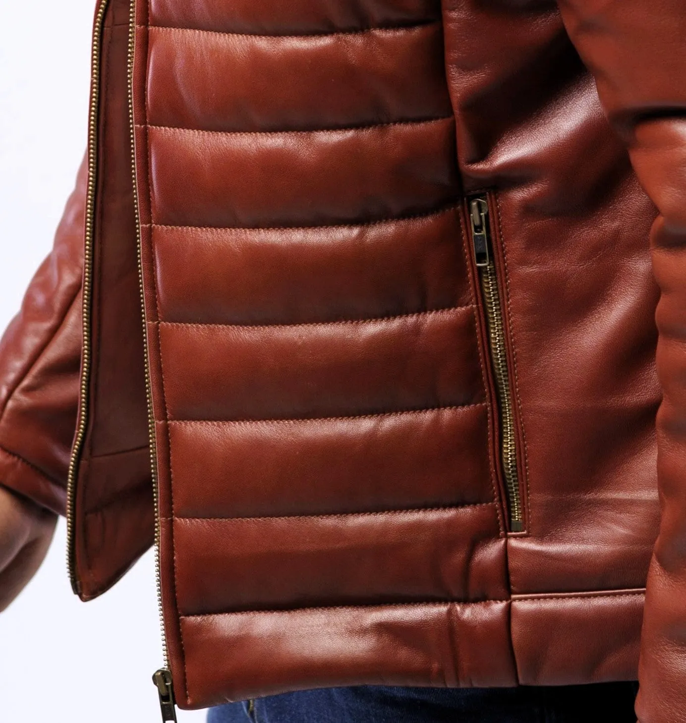 Lambskin Puffer Jacket