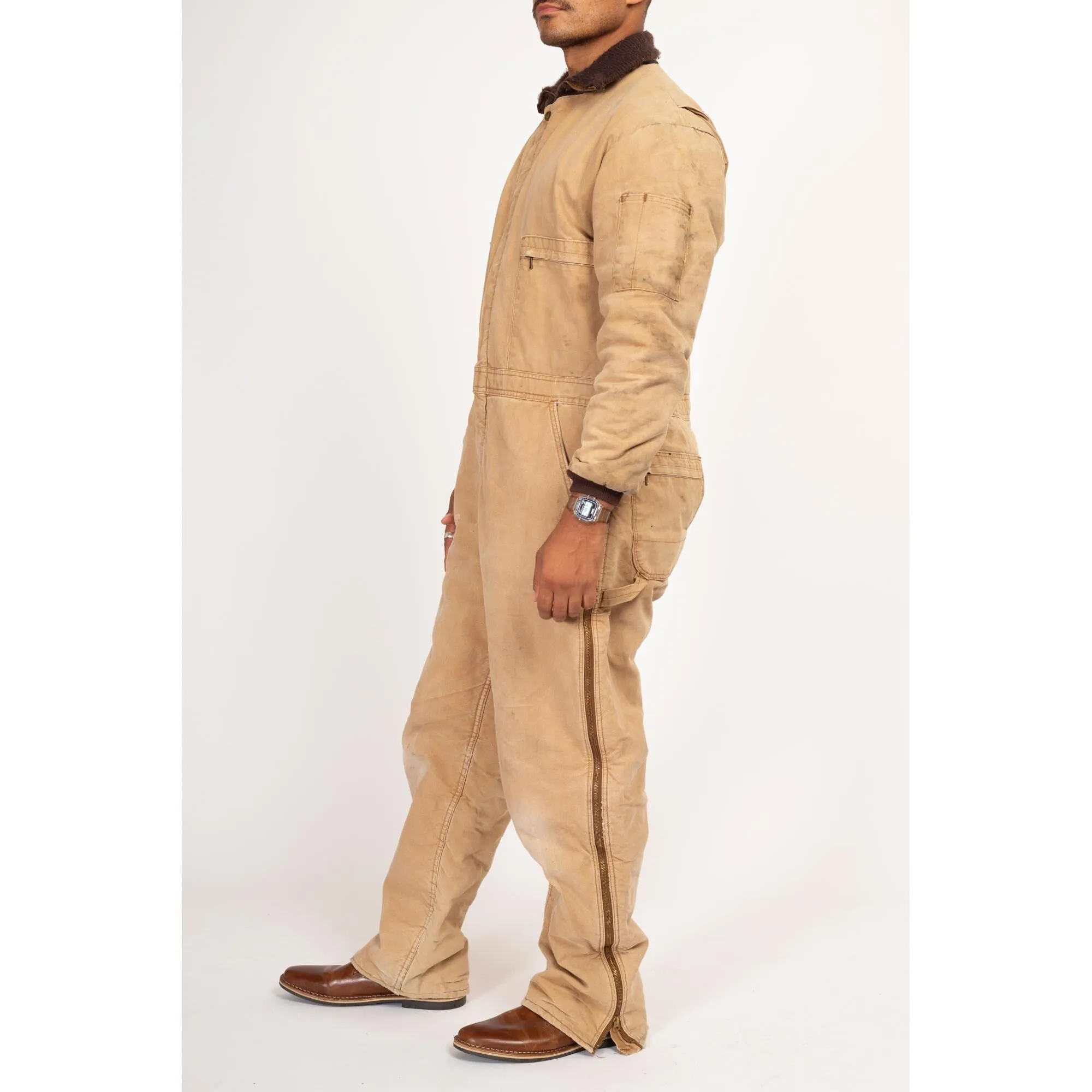 Large 70s Wear Guard Insulated Coveralls