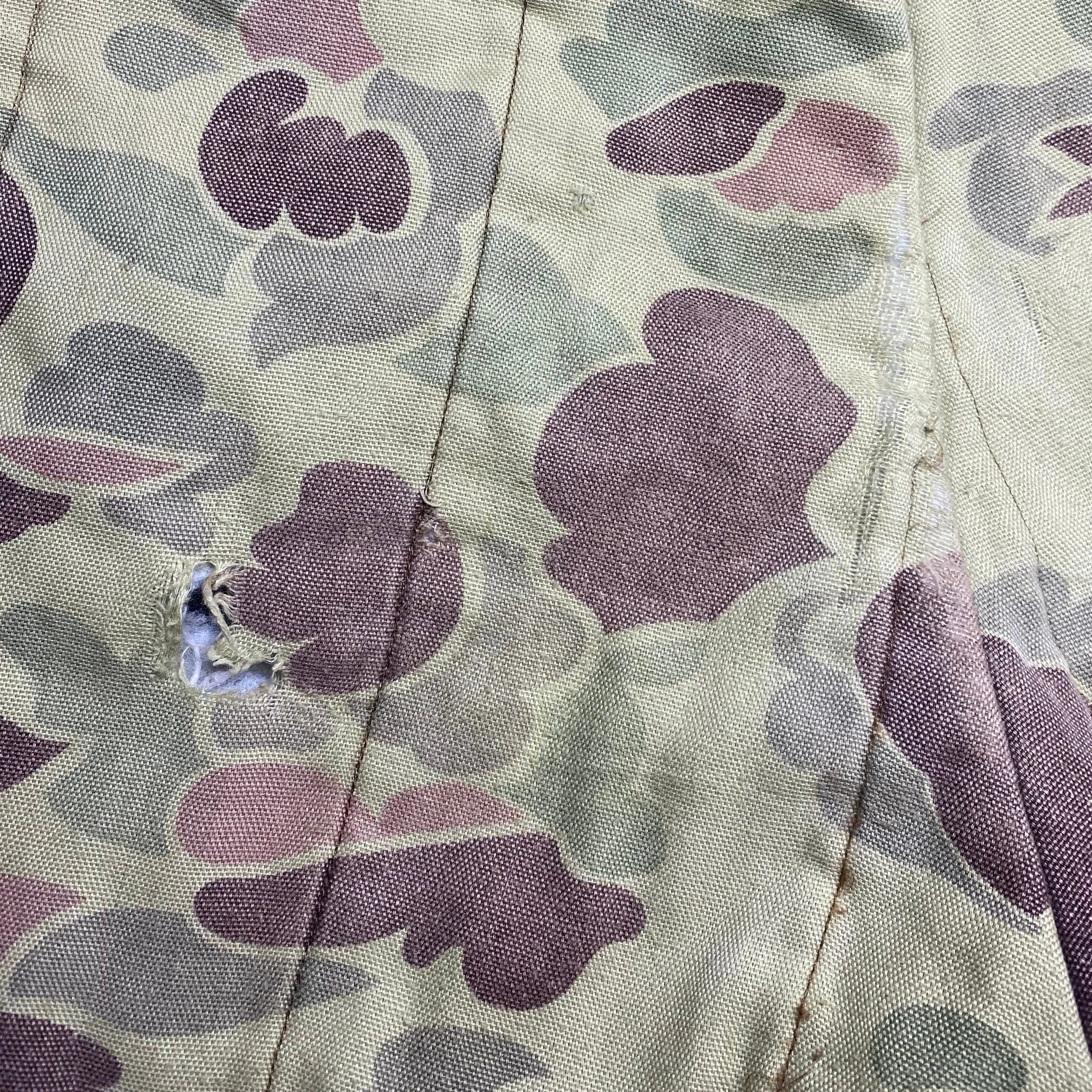 Large 80s Duck Hunt Camo Quilted Coveralls