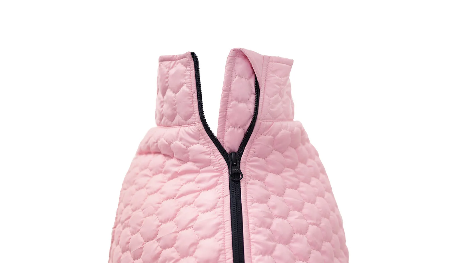 Lilac Sachet Dog Quilted Jacket - Flat