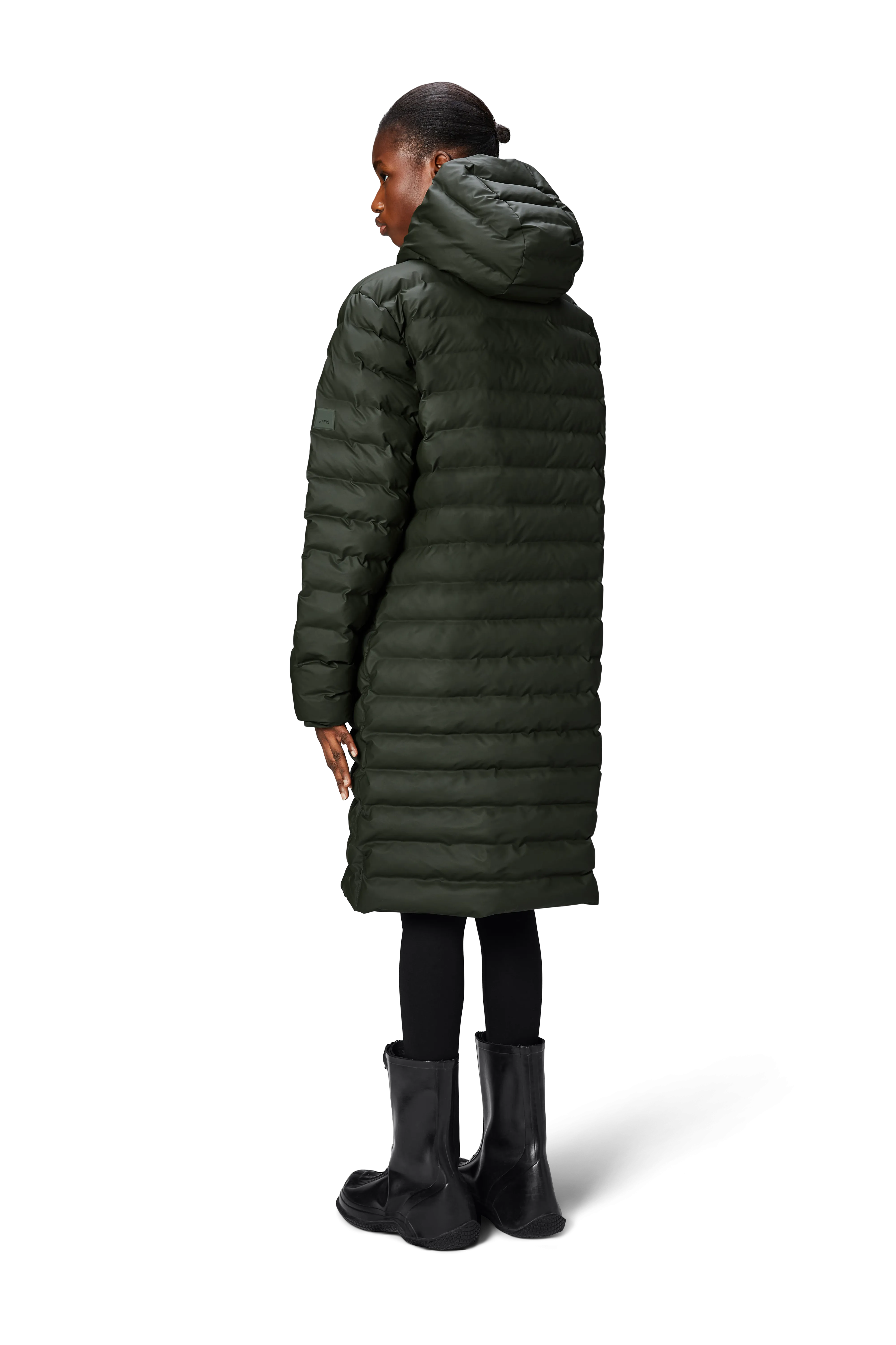 Lohja Longer Puffer Jacket W3T3 - Green