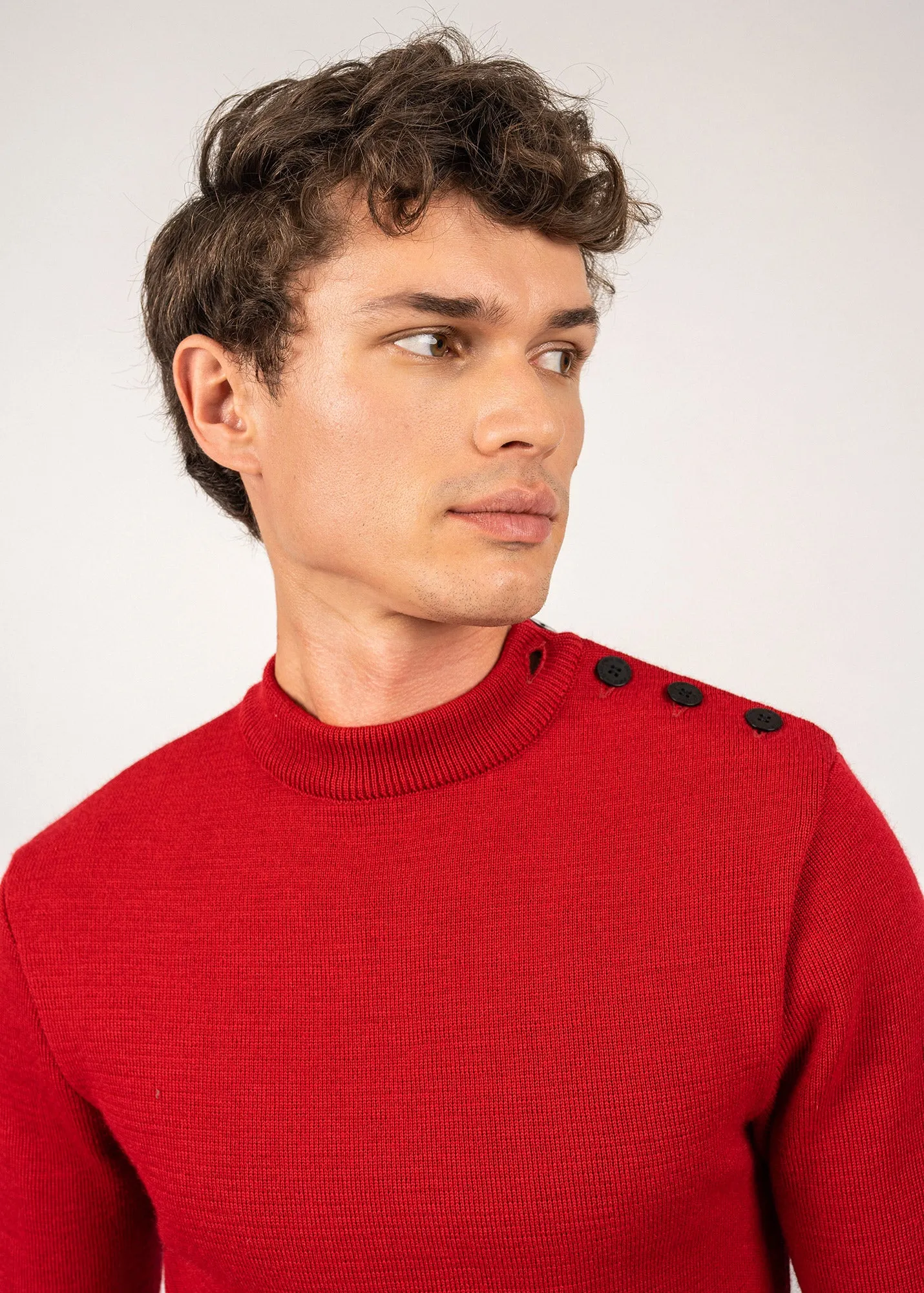 Matelot authentic sailor jumper - slim fit, in pure new wool (MEDOC)