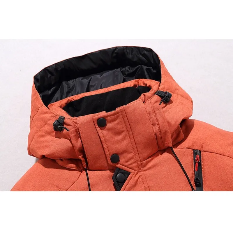 Men's Hooded Thick Puffer Jacket