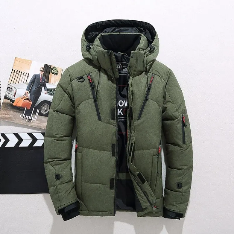 Men's Hooded Thick Puffer Jacket