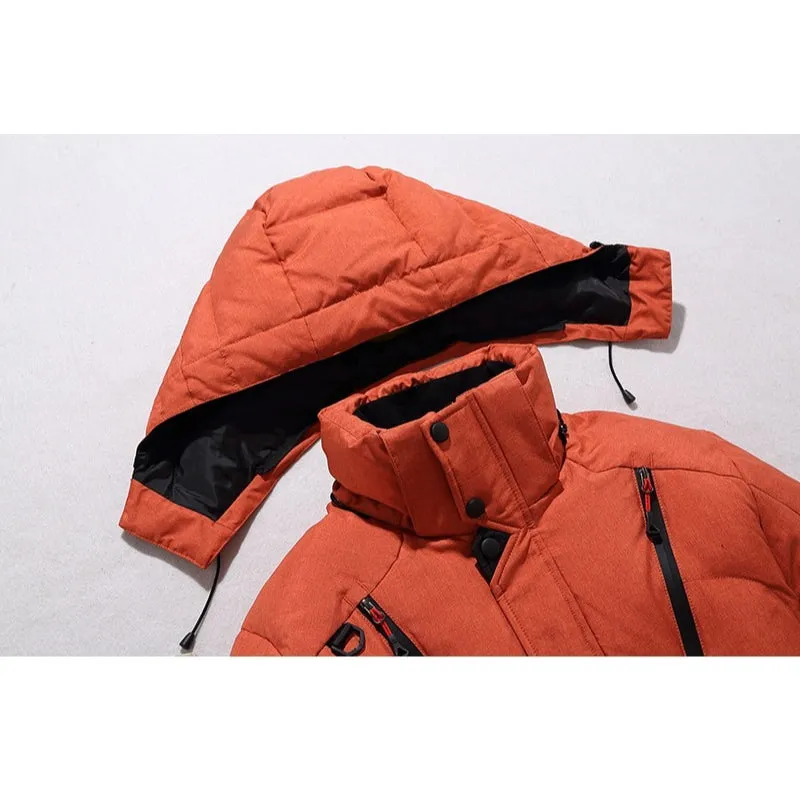 Men's Hooded Thick Puffer Jacket