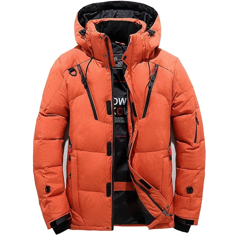 Men's Hooded Thick Puffer Jacket