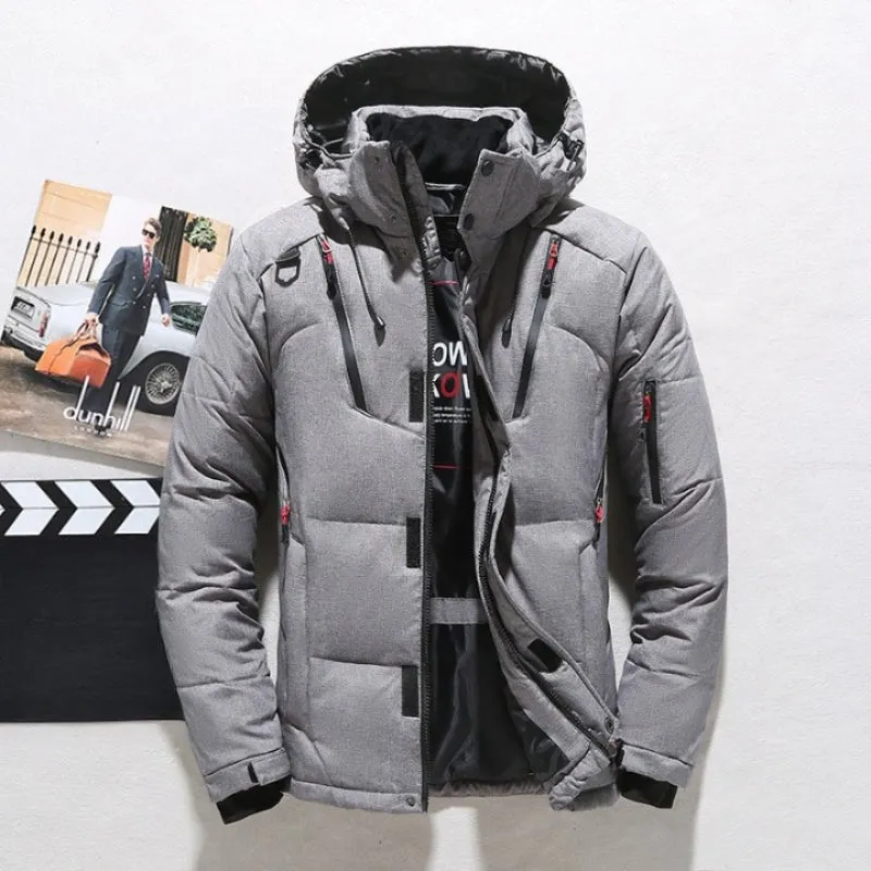 Men's Hooded Thick Puffer Jacket