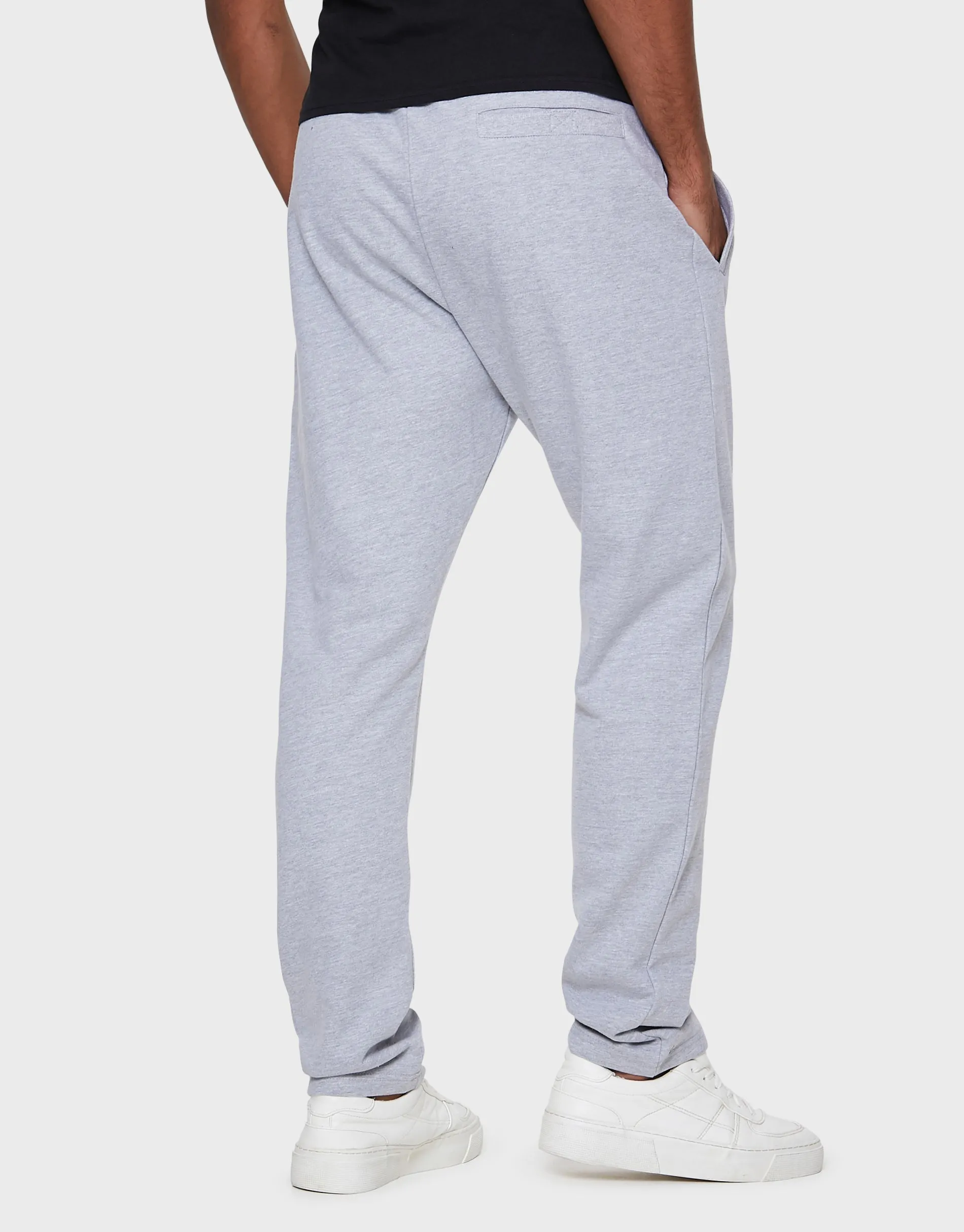 Men's Light Grey Straight Leg Joggers