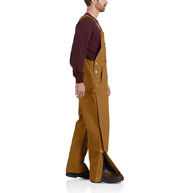 Men's Loose Fit Firm Duck Insulated Bib Overall 104393 <p>See All Colors</p>