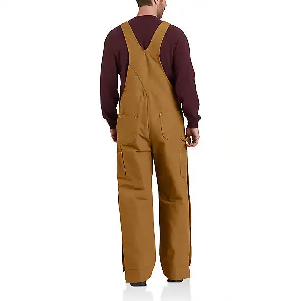 Men's Loose Fit Firm Duck Insulated Bib Overall 104393 <p>See All Colors</p>