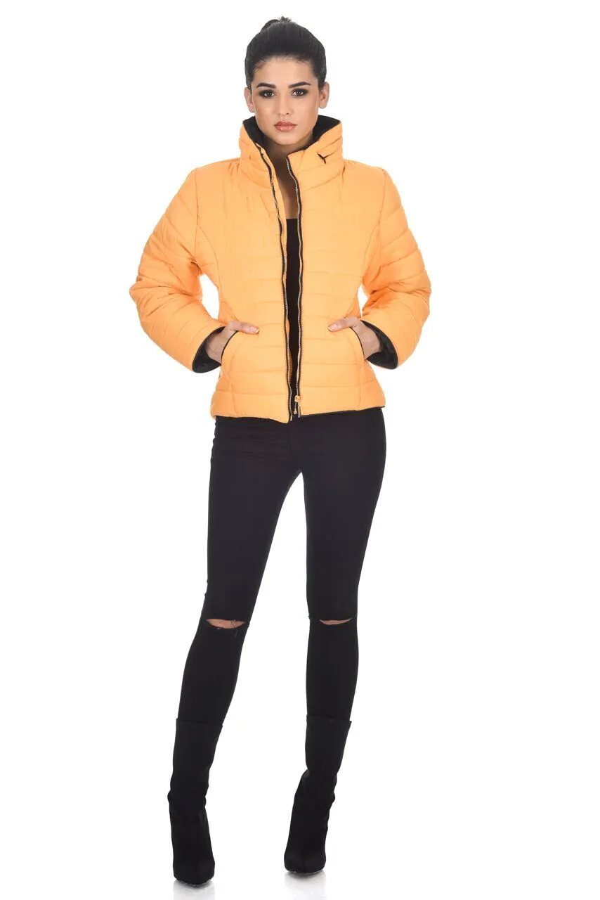 Mustard Puffer Jacket