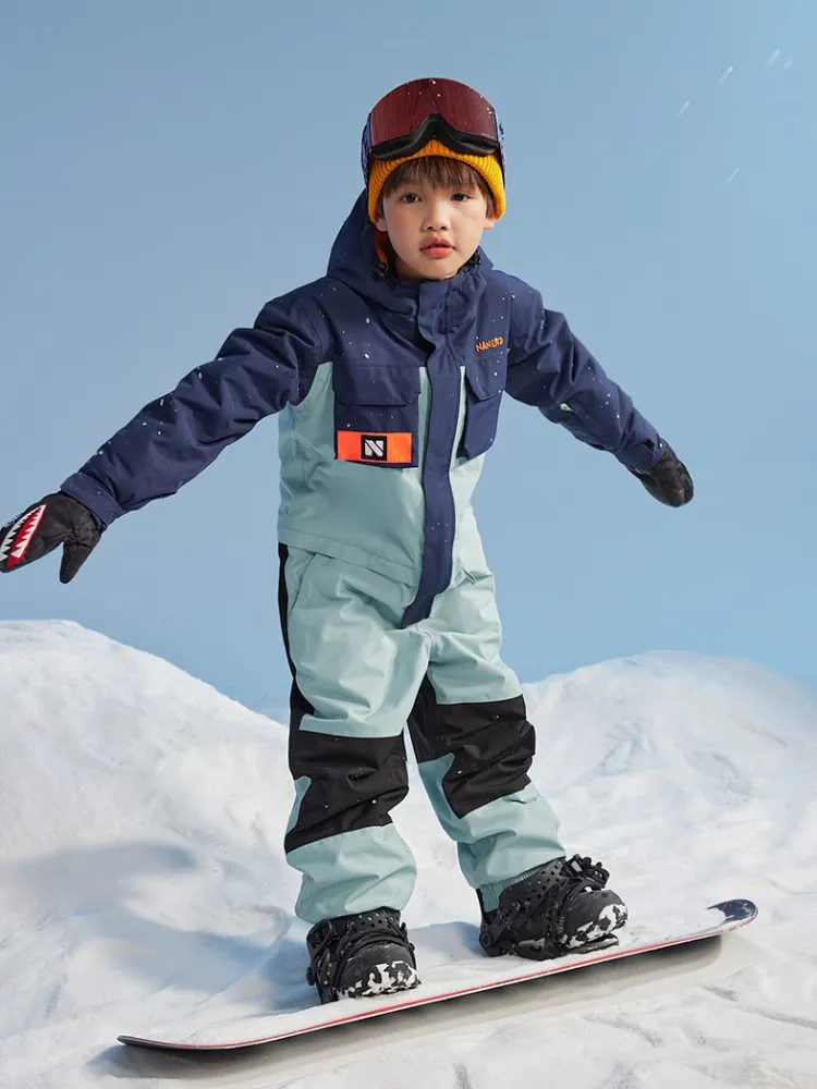 NANEND Kids Alpine Explorer Ski Jumpsuit