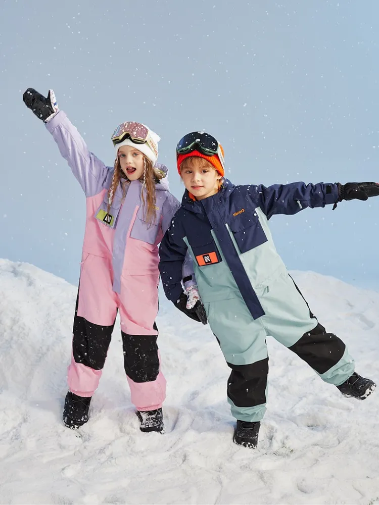 NANEND Kids Alpine Explorer Ski Jumpsuit