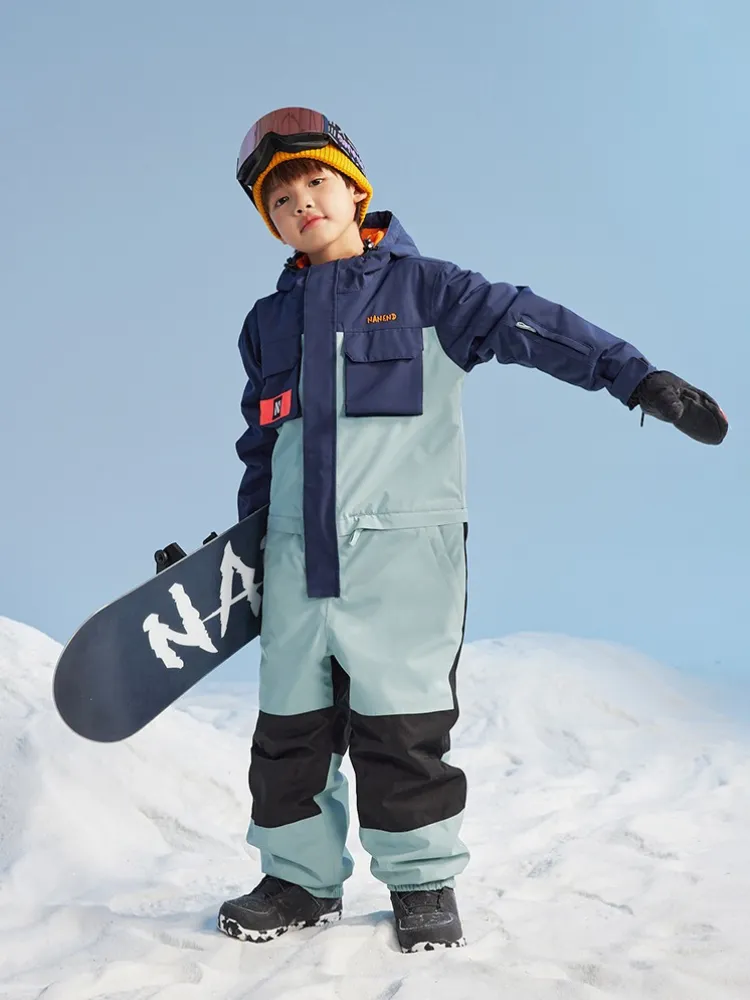 NANEND Kids Alpine Explorer Ski Jumpsuit