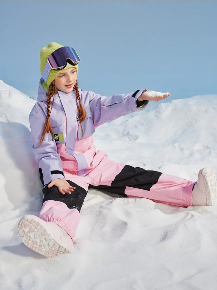 NANEND Kids Alpine Explorer Ski Jumpsuit