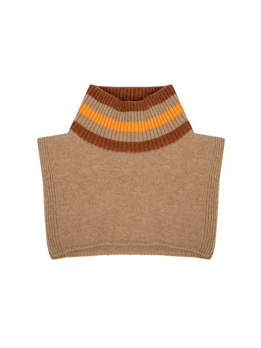 Nephelle Fudge Wool Cashmere Collar