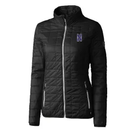 Northwestern Wildcats Women's Cutter &amp; Buck Rainier Primaloft Eco Full-Zip Jacket