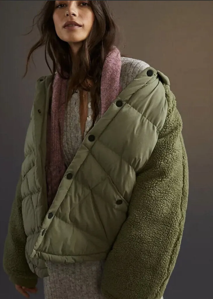 NWT Pilcro puffer jacket