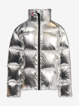 Perfect Moment Girls Nuuk Down Puffer Jacket in Silver