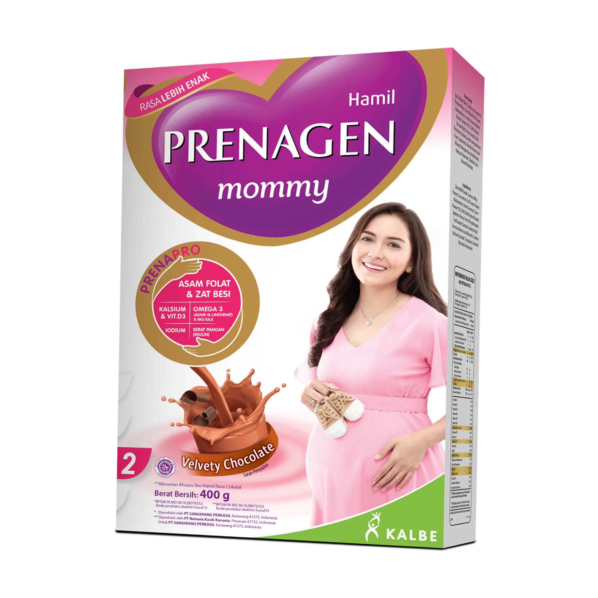 PRENAGEN MOMMY VELVETY CHOCOLATE 400GR