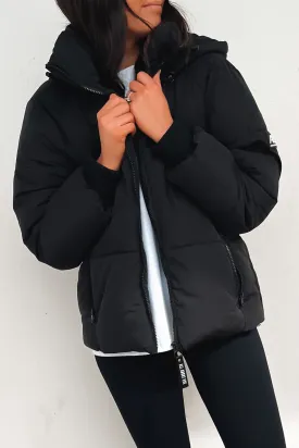 Remi Luxe Puffer Black