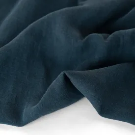 Remnant - 1.2m - 6.5oz Laundered Linen Twill - Jewel