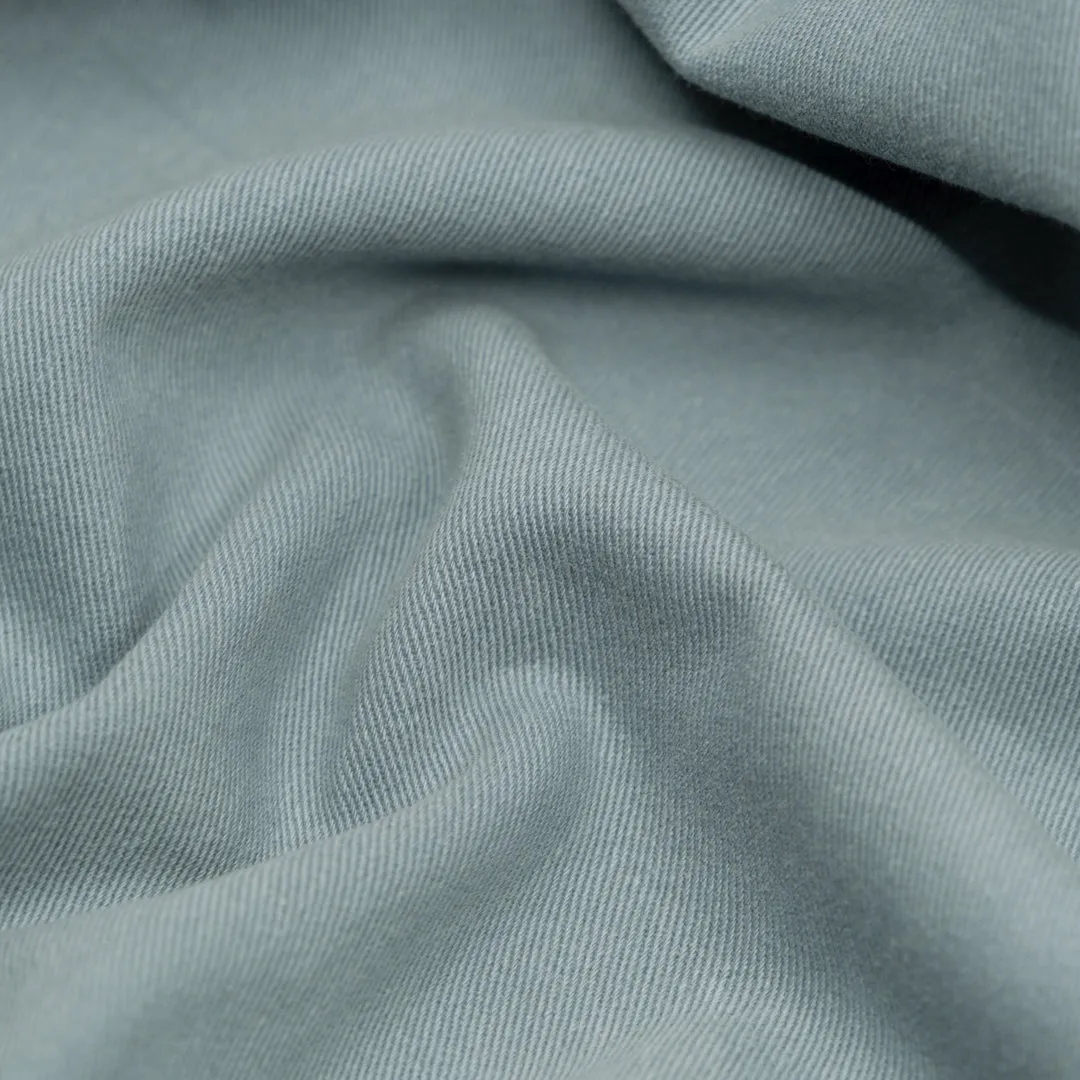 Remnant - 1.4m - Lived In Cotton Twill - Ocean Mist