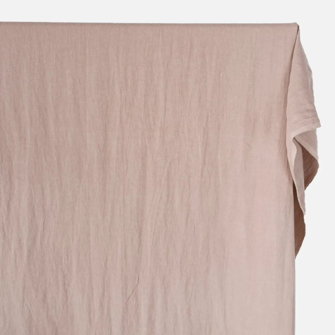 Remnant - 1m - 6.5oz Laundered Linen Twill - Quartz