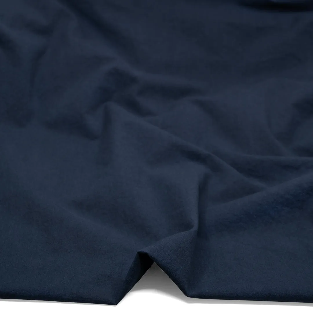 Remnant - 50cm - 7oz Softened Organic Cotton - Dark Denim