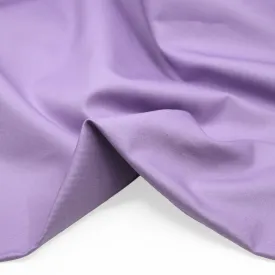 Remnant - 80cm - Crisp Cotton Chino Twill - Lavender