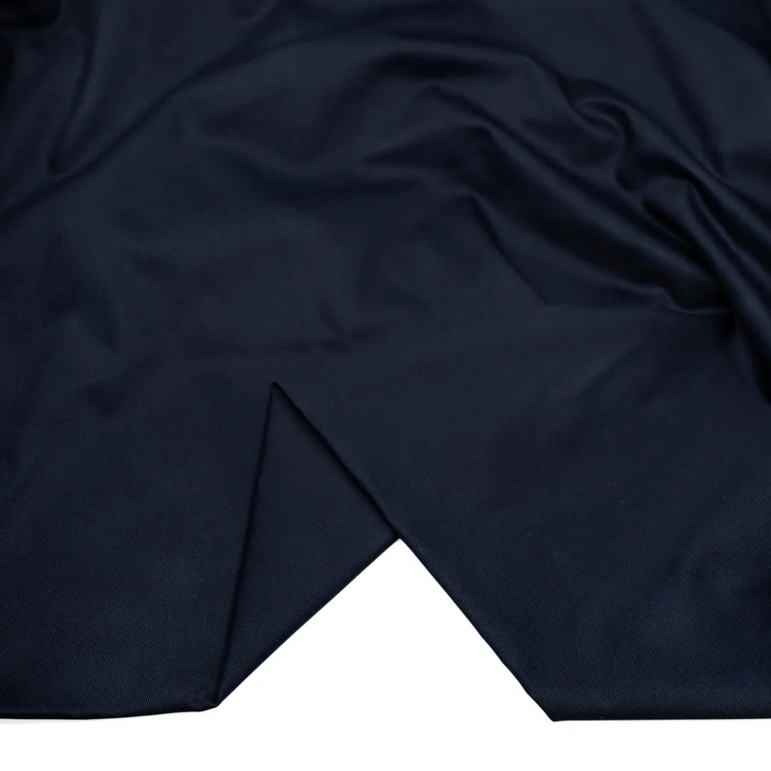 Remnant - 90cm - Crisp Cotton Chino Twill - Midnight Blue