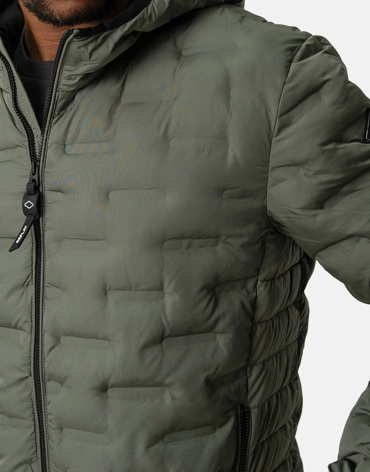 Replay Pistachio Puffer Jacket