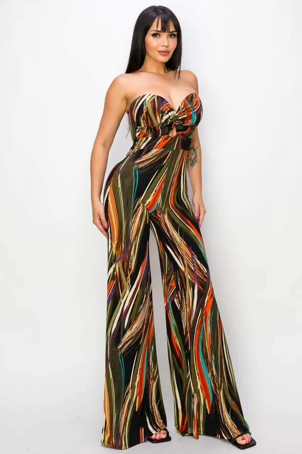 Revel High-waist Wide Leg Jumpsuit