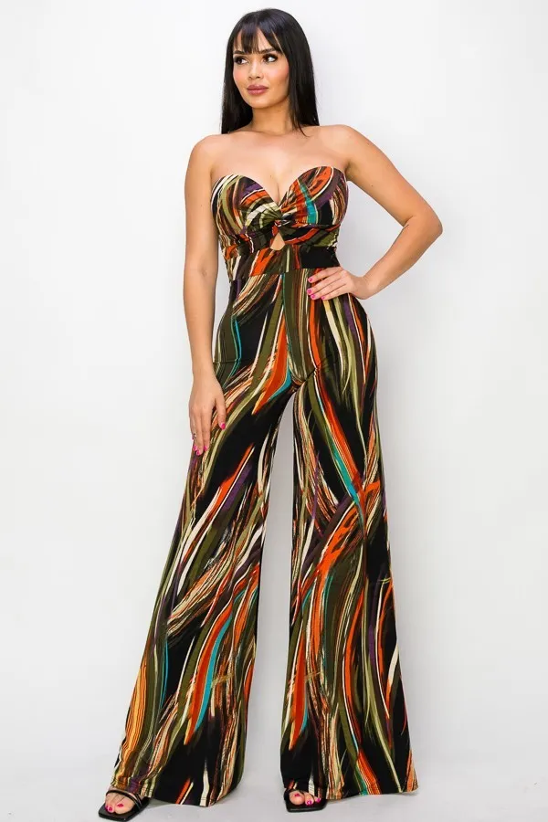 Revel High-waist Wide Leg Jumpsuit